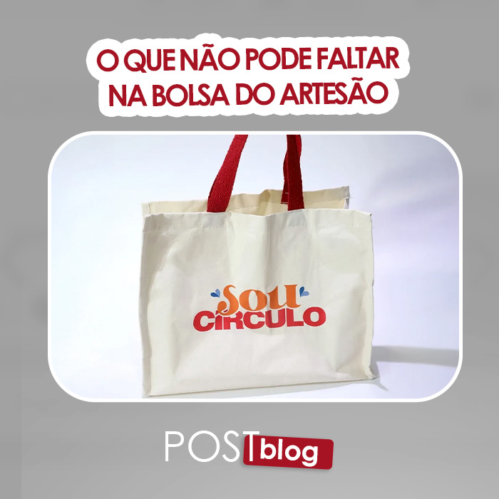 O que não pode faltar na bolsa do artesão: descubra agora!